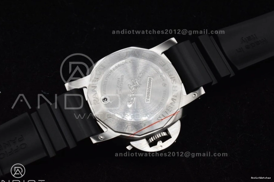 Submersible P White MoistureWicking Best Edition PAM2223 990 VSF Dial Strap 42mm Black on Rubber 0319